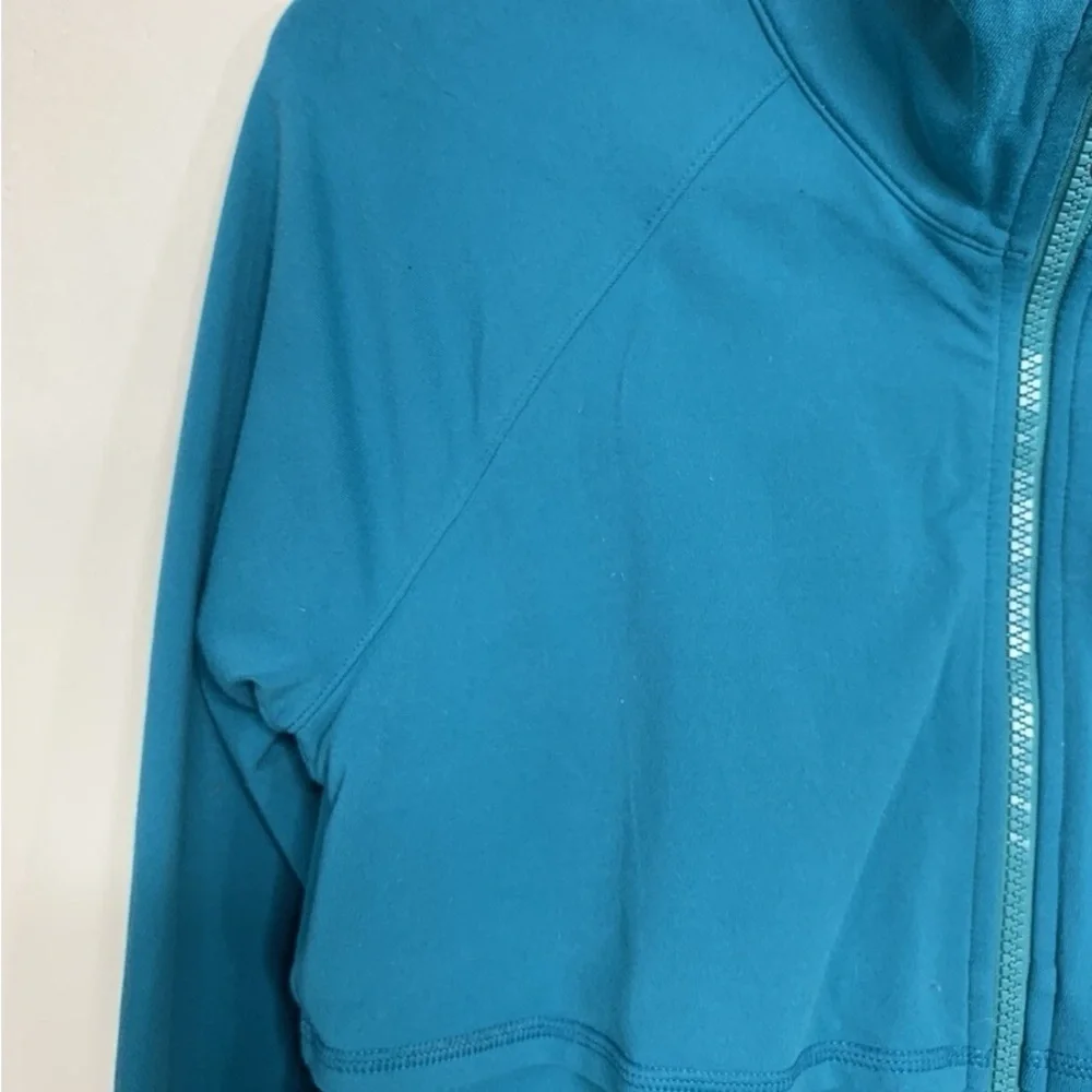 Athleta Teal Zip-Up Jacket